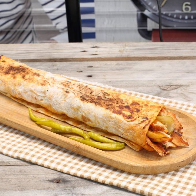 Janti Hatay Soslu Tavuk Döner (XXLarge) Çift Lavaş