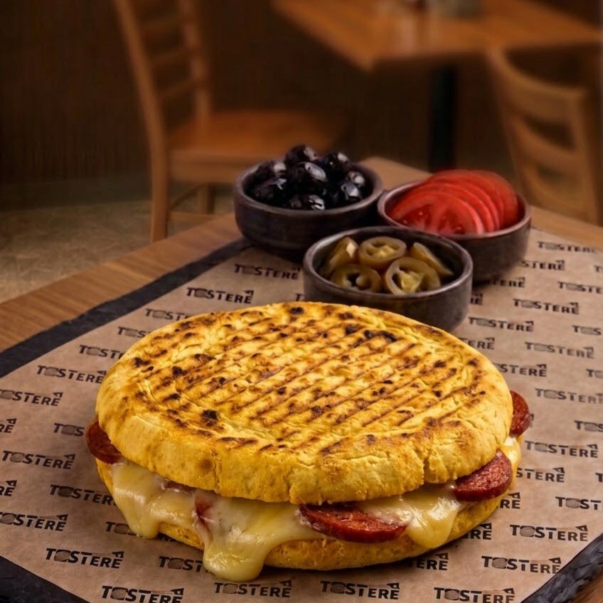 Bazlama Karışık Tost