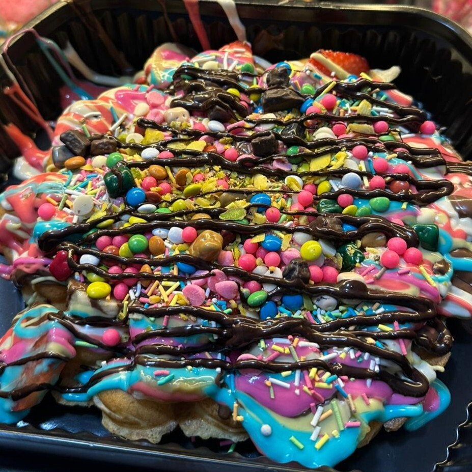Gökkuşağı Waffle