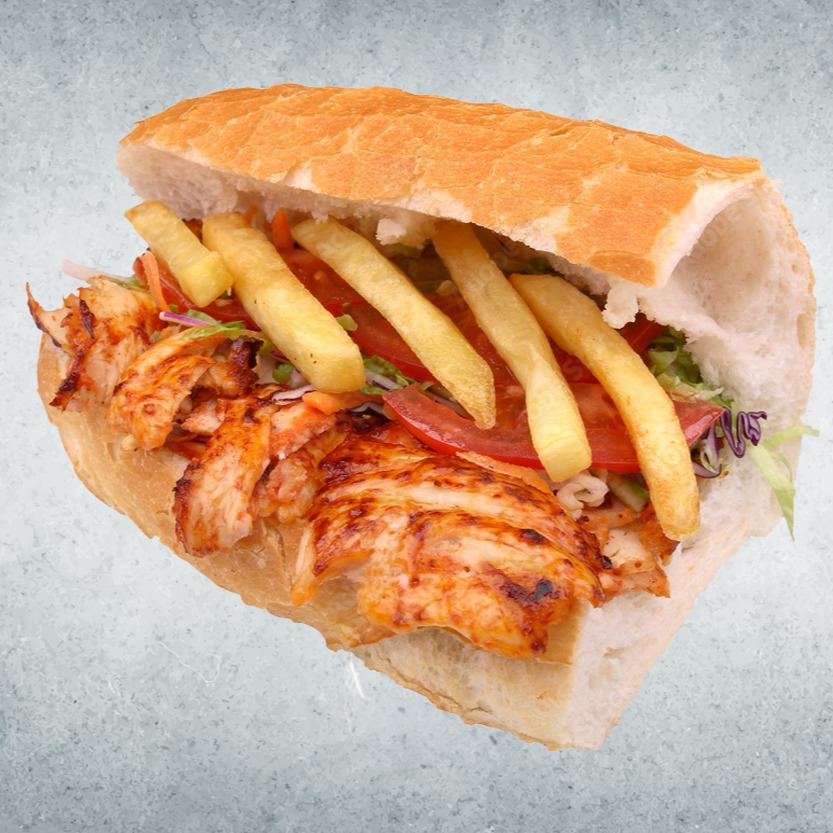 Ekmek Arası Patatesli Döner