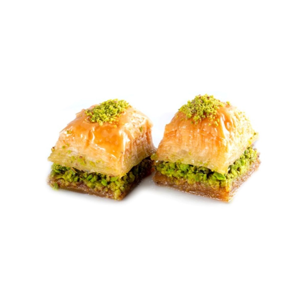 Fıstıklı Kuru Baklava Şekeri Az Diyet (500 Gr.)
