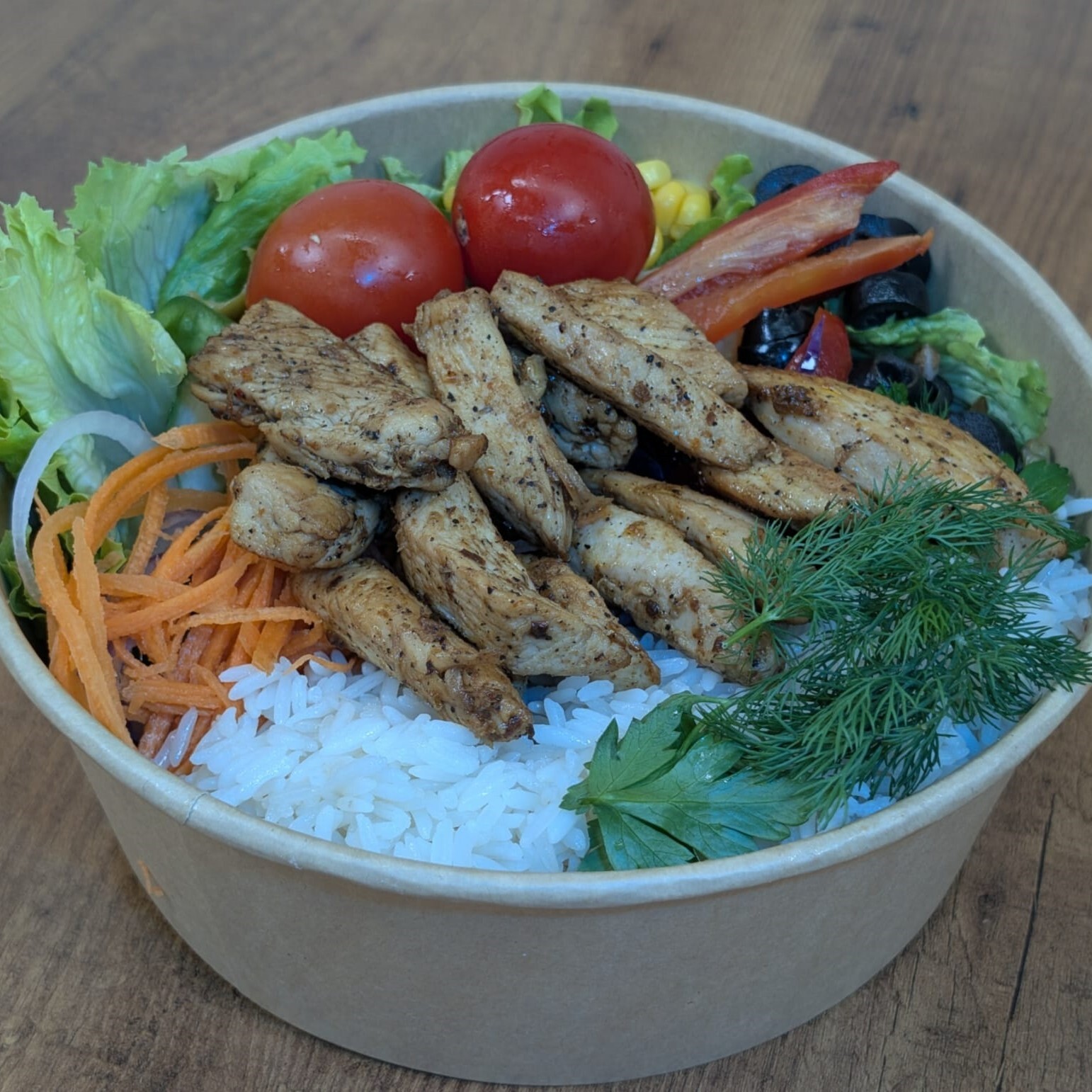 Tavuklu Bowl