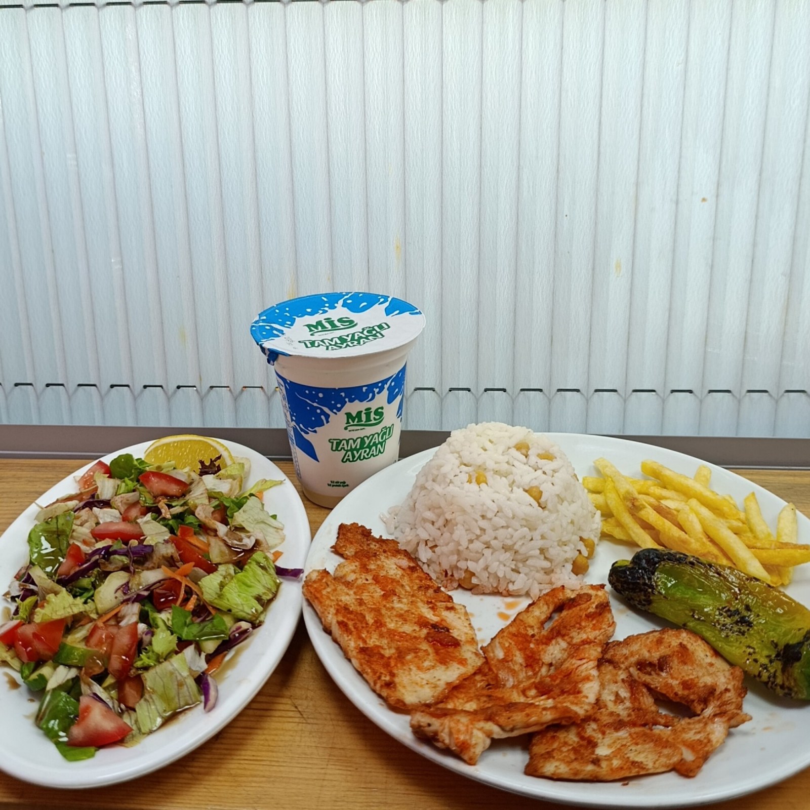 tavuk ızgara menüsü
