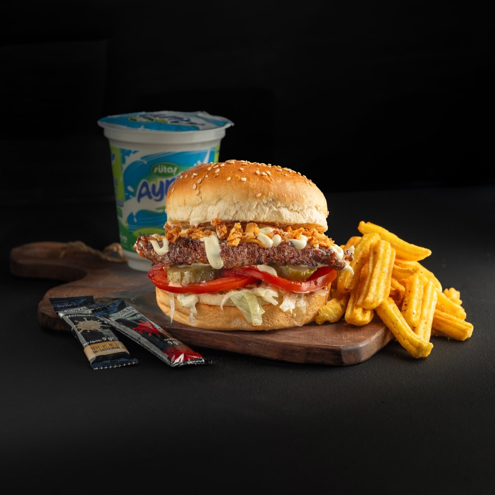 Trüf Burger Menü