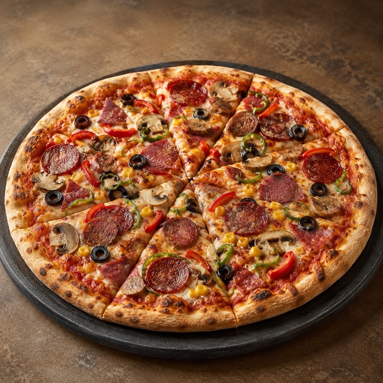 Karışık Pizza (Orta)