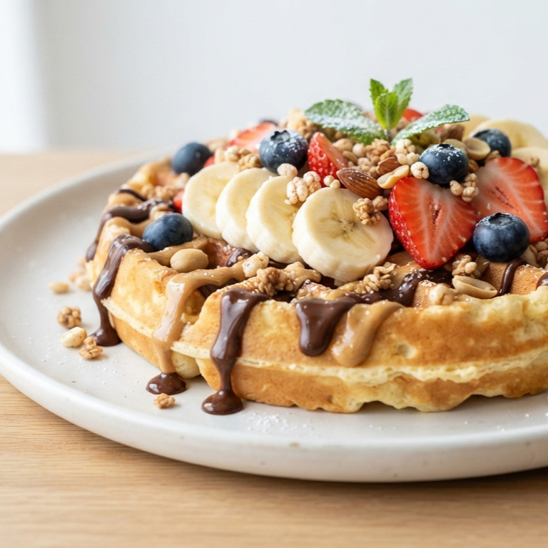 Proteinli Waffle (Hamuru)