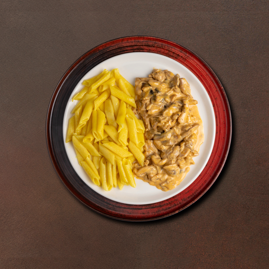 Kremalı Tavuklu Penne