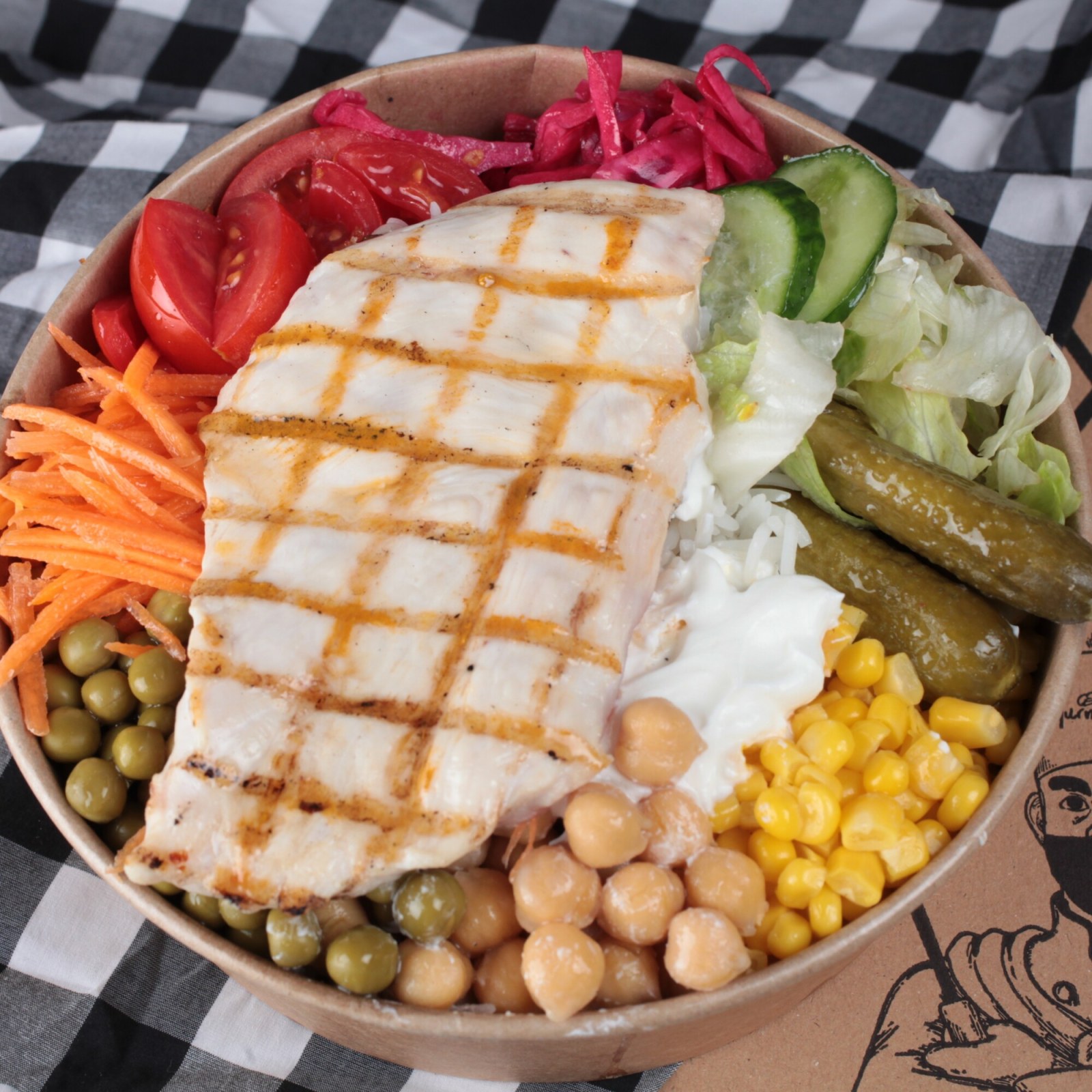 Izgara Tavuk Bowl