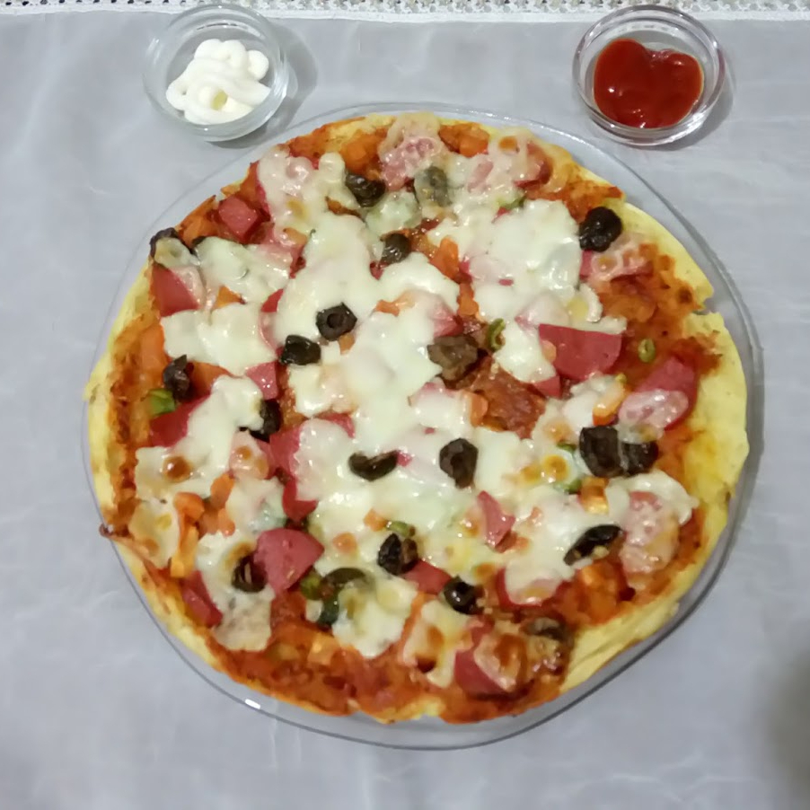 Bazlama Ekmek Sucuklu