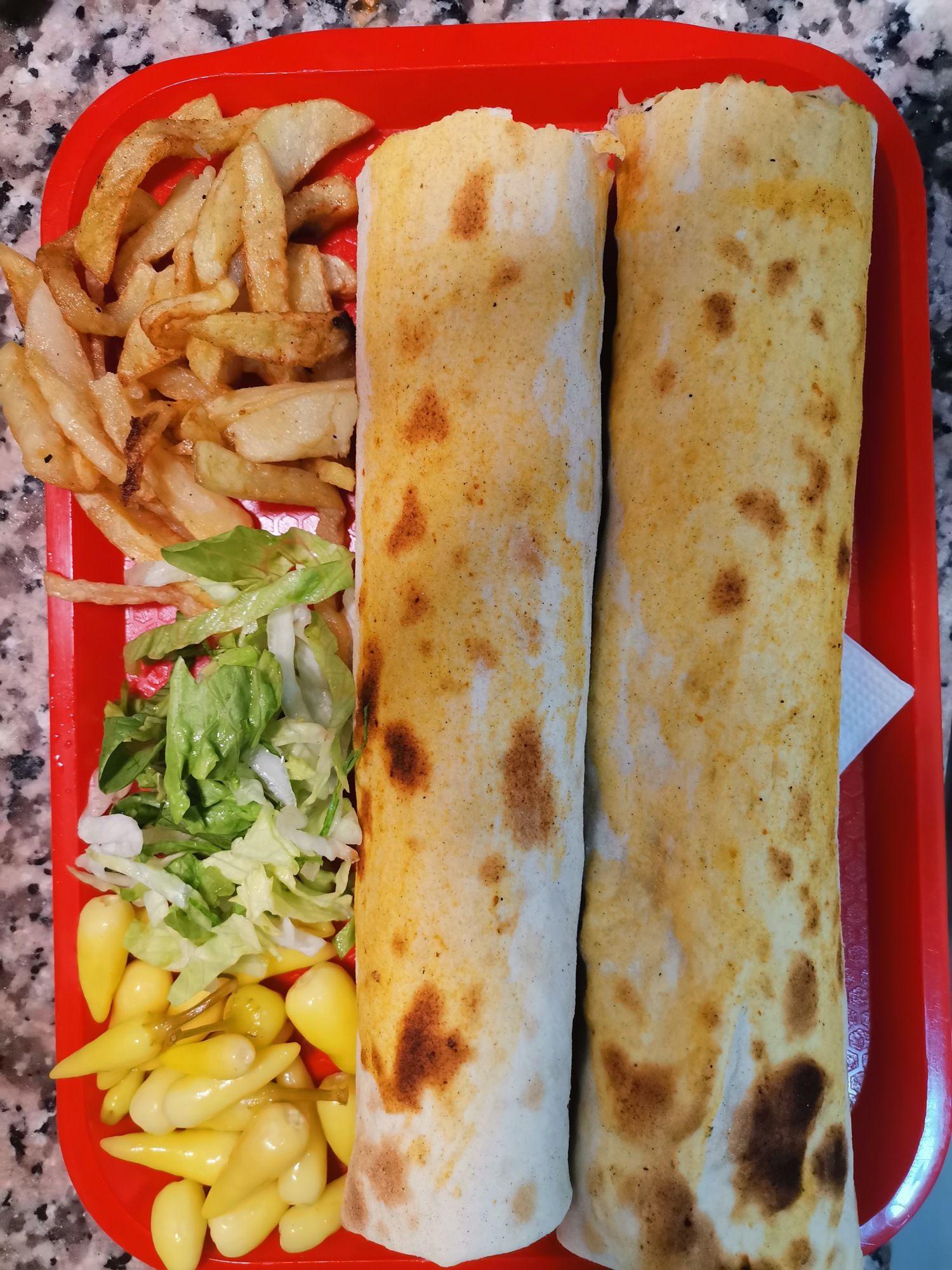 Fırınlanmış Buhara Ozel Soslu Zurna Durum (180gr)