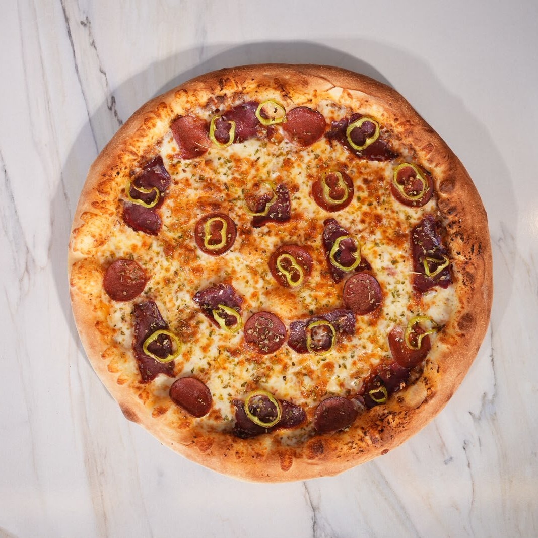 Pastırmalı & Sucuklu Pizza (Orta Boy) Menü