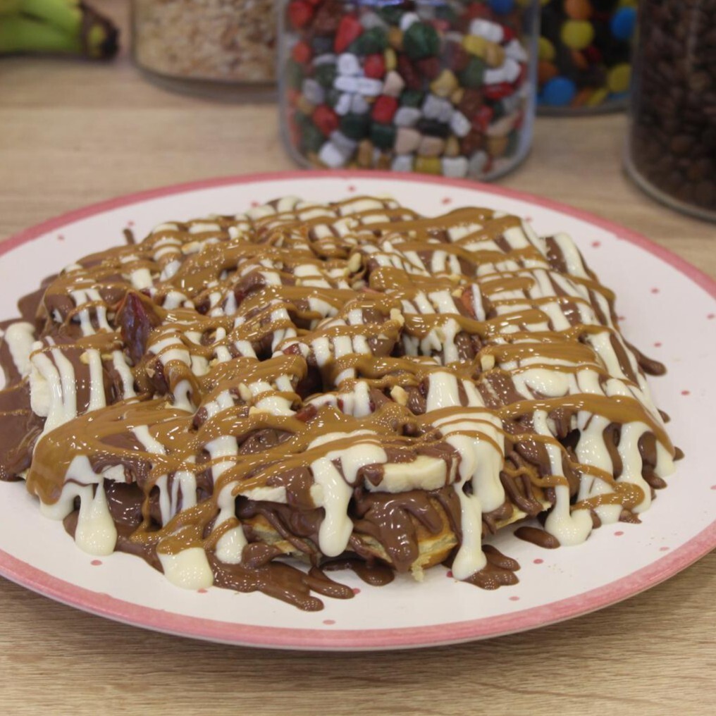 Lotus Waffle( Bubble Hamur)
