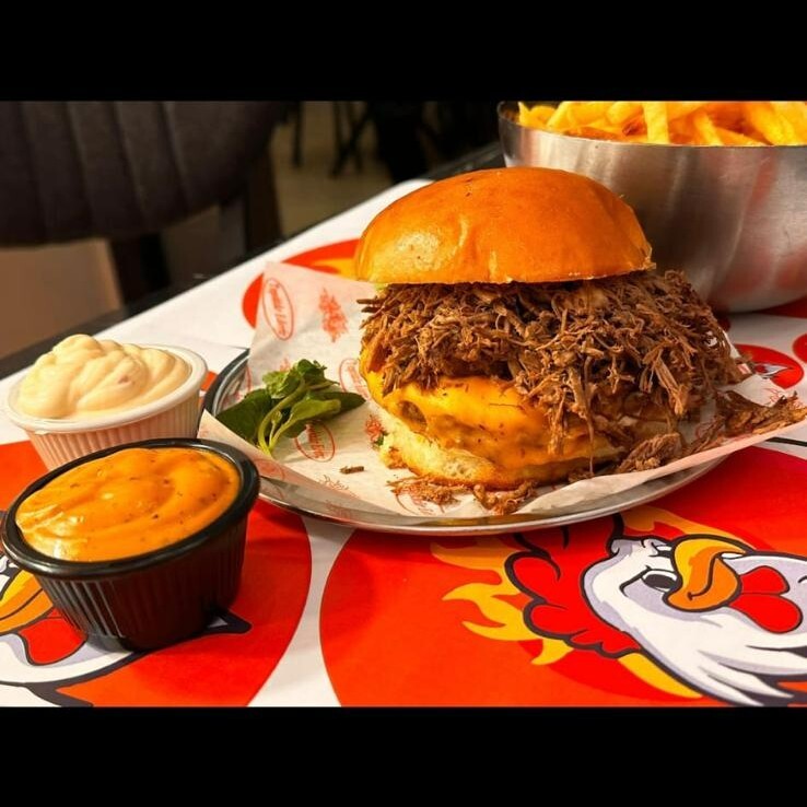 Asado Etli Cheese Burger (PATATES KIZARTMASI İLE)