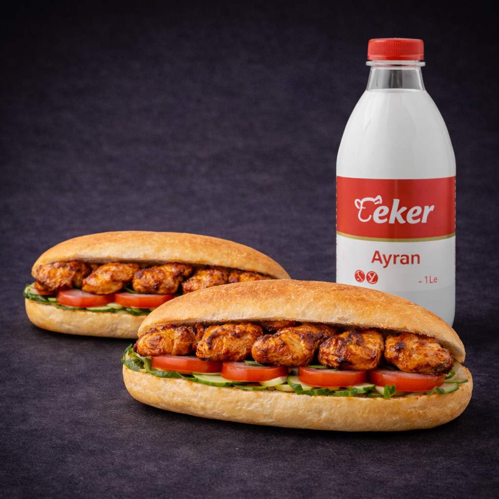 2'li Tavuk Şiş Menü
