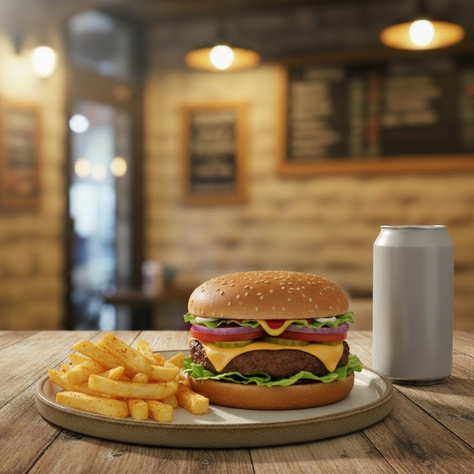 Big Hamburger Menü