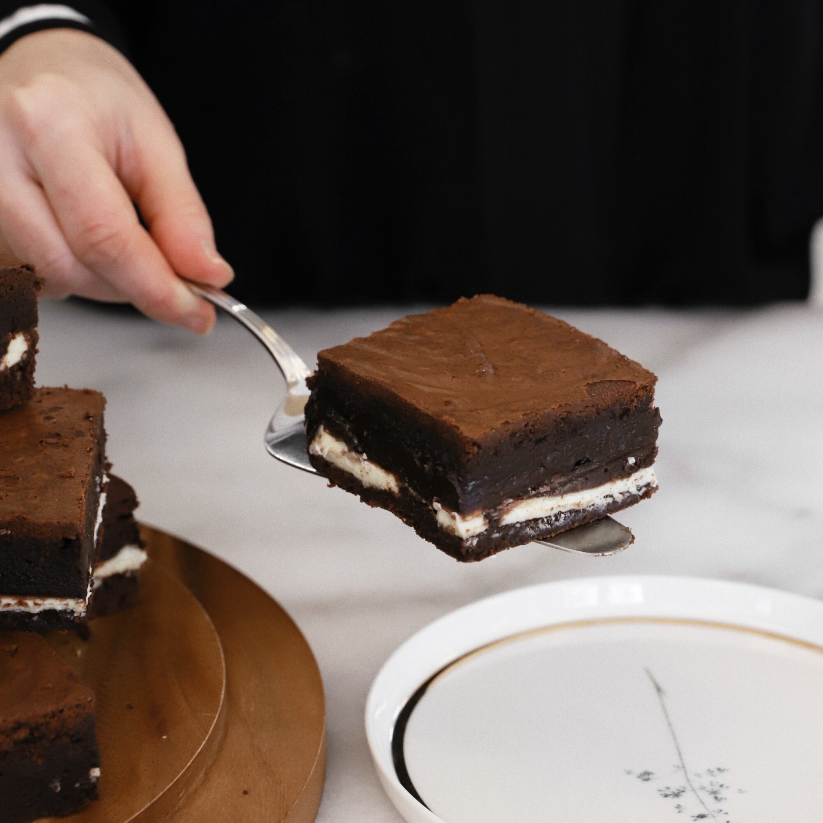 Beyaz Çikolatalı Brownie