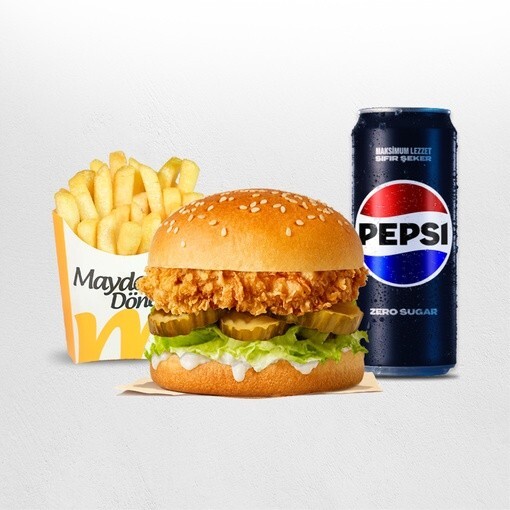 Tenders Burger Menü