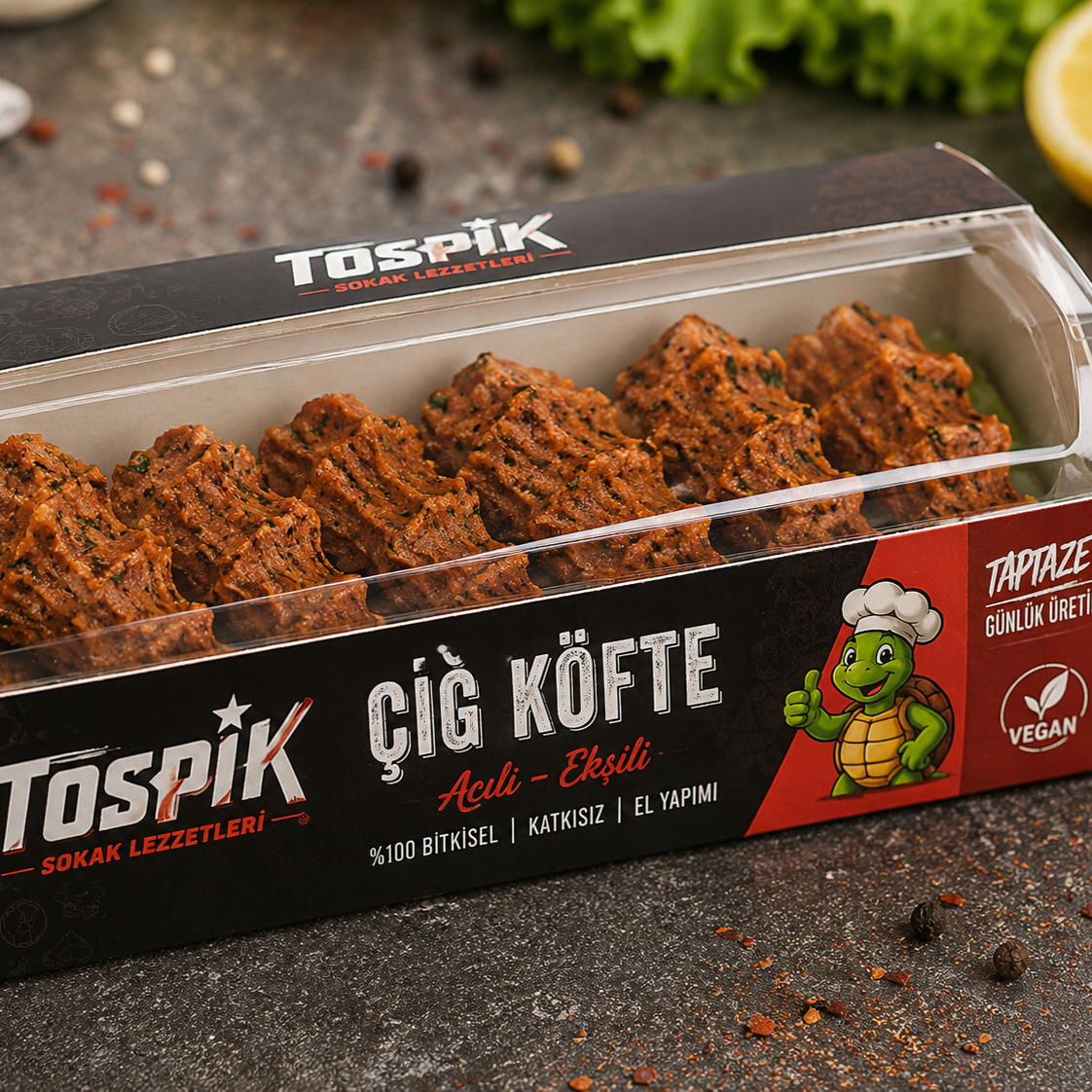 Bay Şefim 1 Kg Çiğ Köfte (Malzemeli)