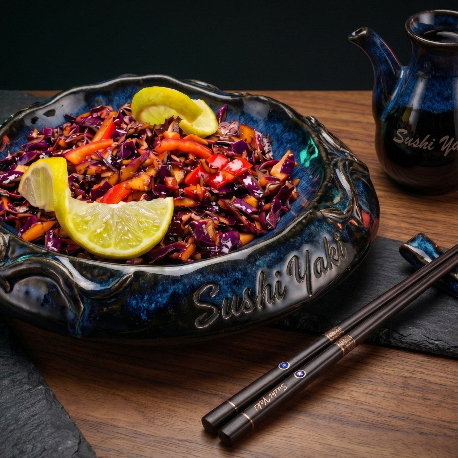 33- Acılı Lahana Salatası