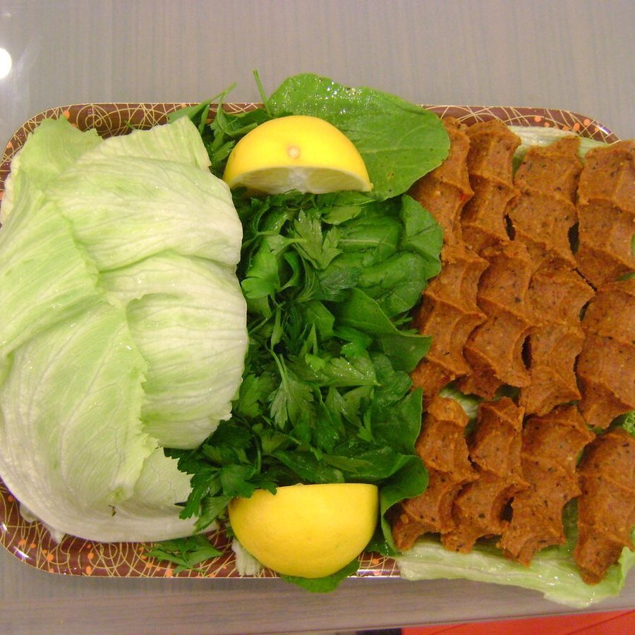 (3 kg) Çiğköfte 30 Adet Lavaş (250 Gr) Sos