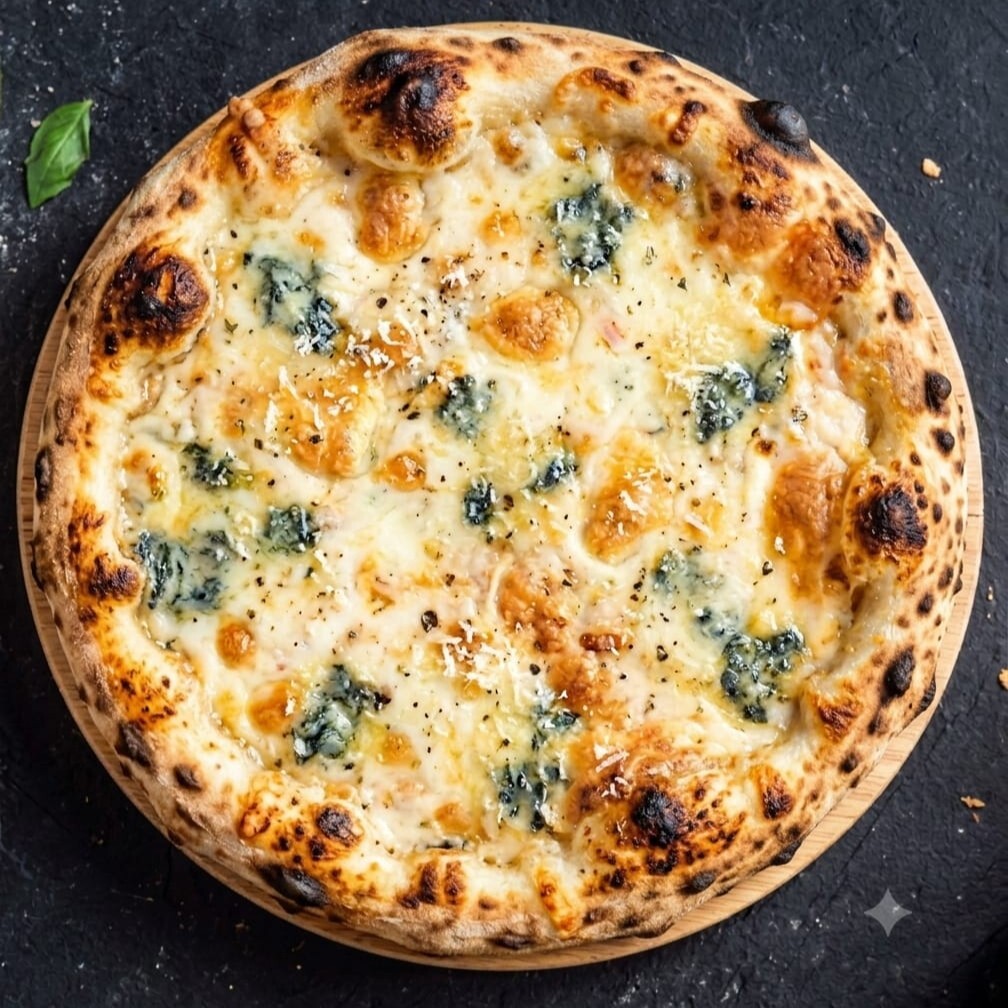 Dört Peynirli Pizza (Quattro Formaggi)