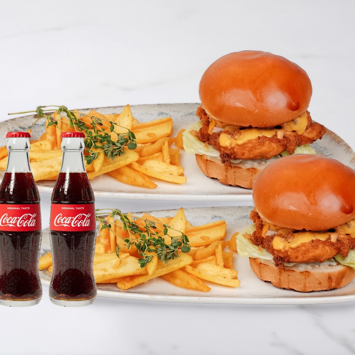 2'li Tavuk Burger Menü