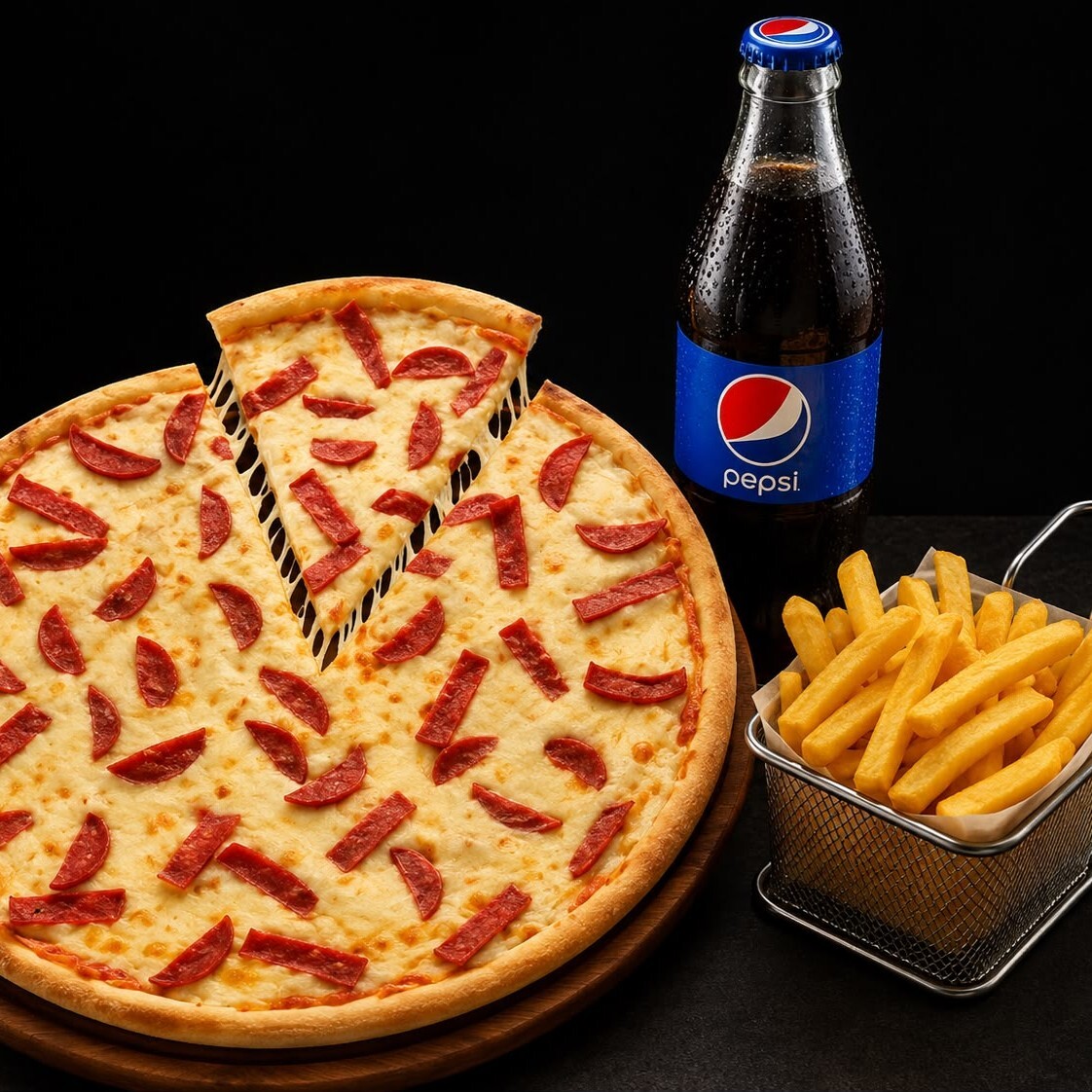 Ortaboy Eko Sucuklu Pizza Menü