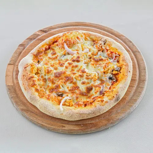Baharatlı Tavuklu Pizza (Orta)