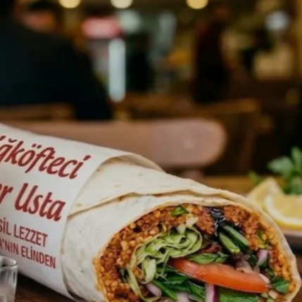 Burger Soslu Çiğ Köfte Dürüm (100 Gr)