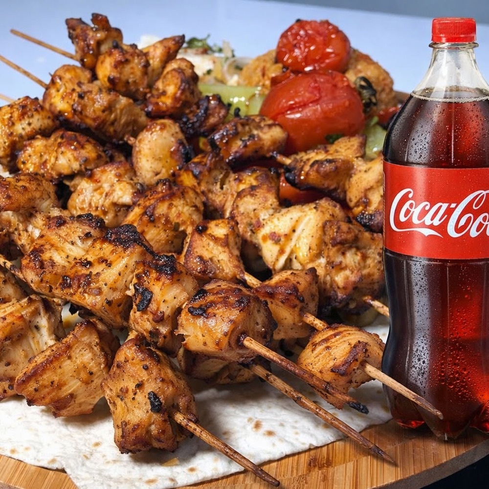 Tavuk Şiş 1 Kg + Coca Cola 1 Lt