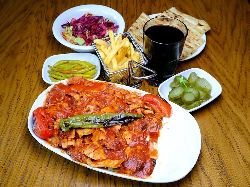 İskender (Tavuk Dönerden) Menü