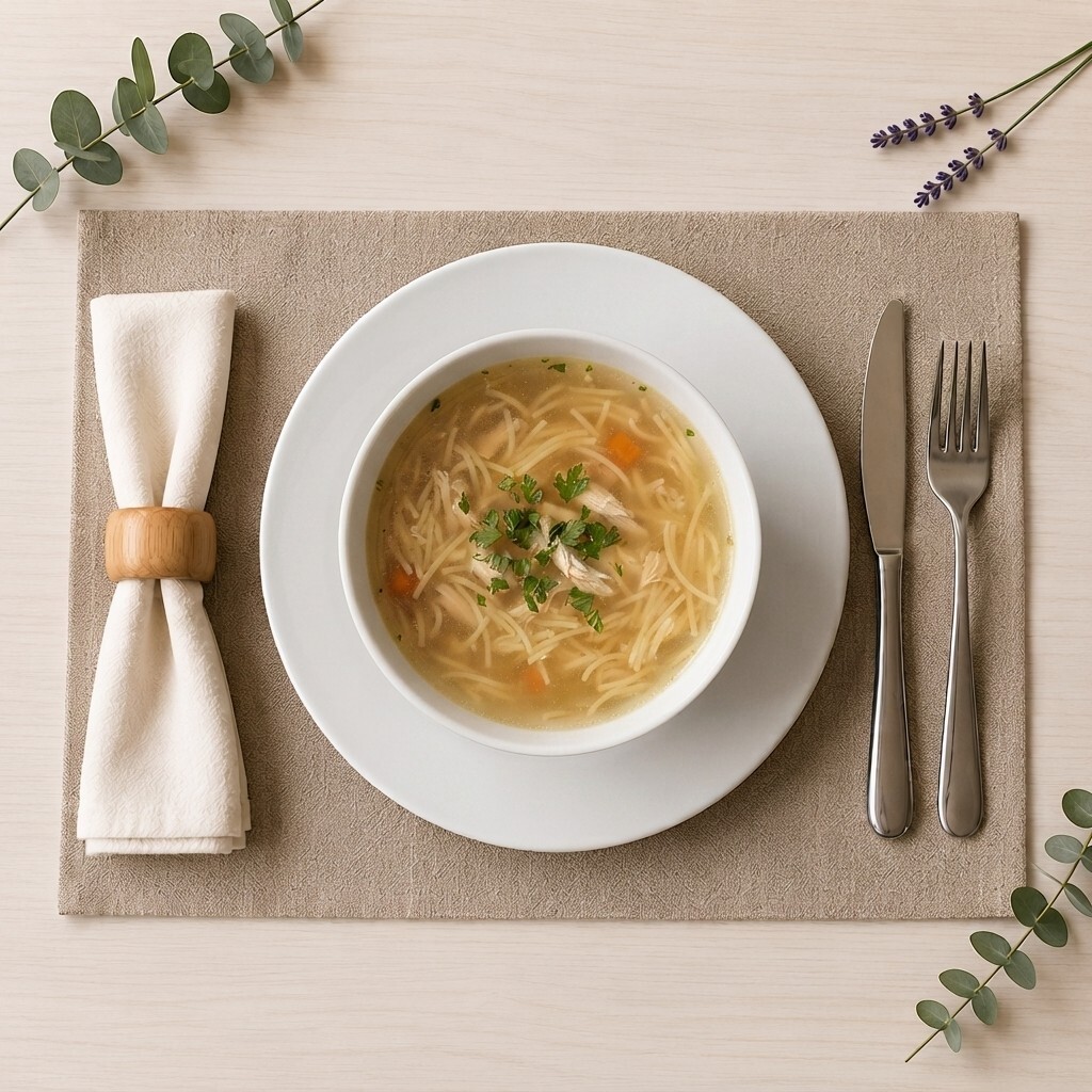 Şehriyeli Tavuk Suyu Çorbası (300 gr)