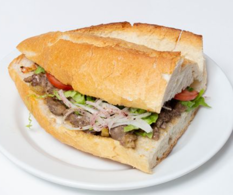 Yarım Ekmek Arası Tavuk Ciğer Menü