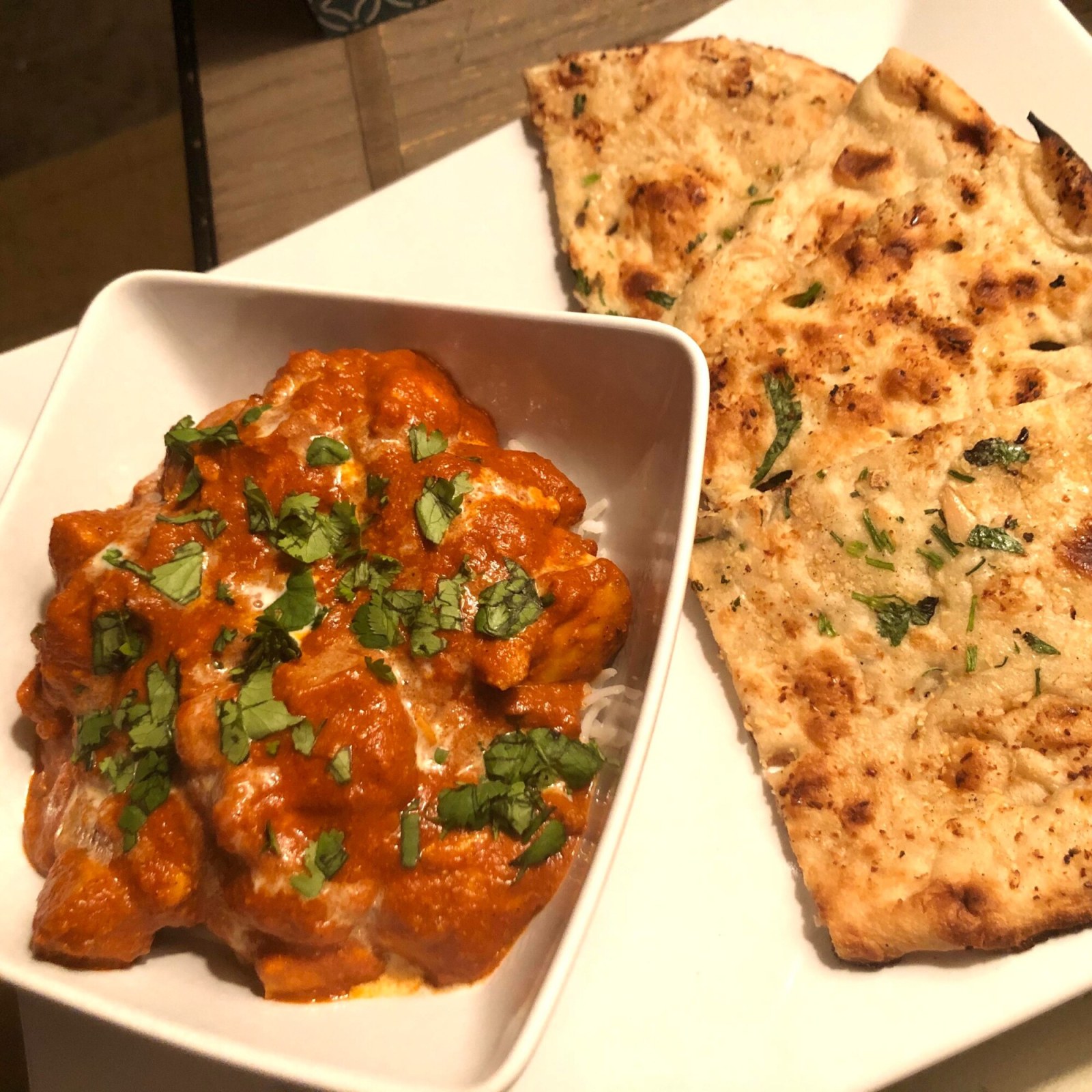 Tikka Masala With Naan