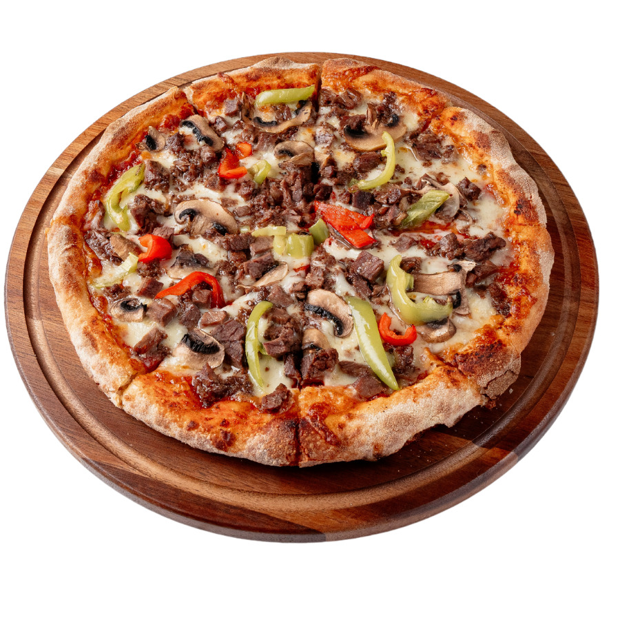 Kavurmalı Pizza (Orta Boy)