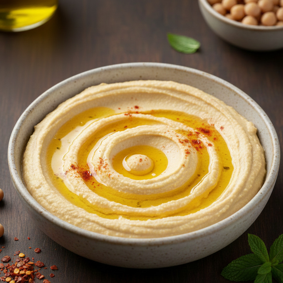 Humus (400-450 gr 790 kalori) (meze seçimlerinde 120-150gr)