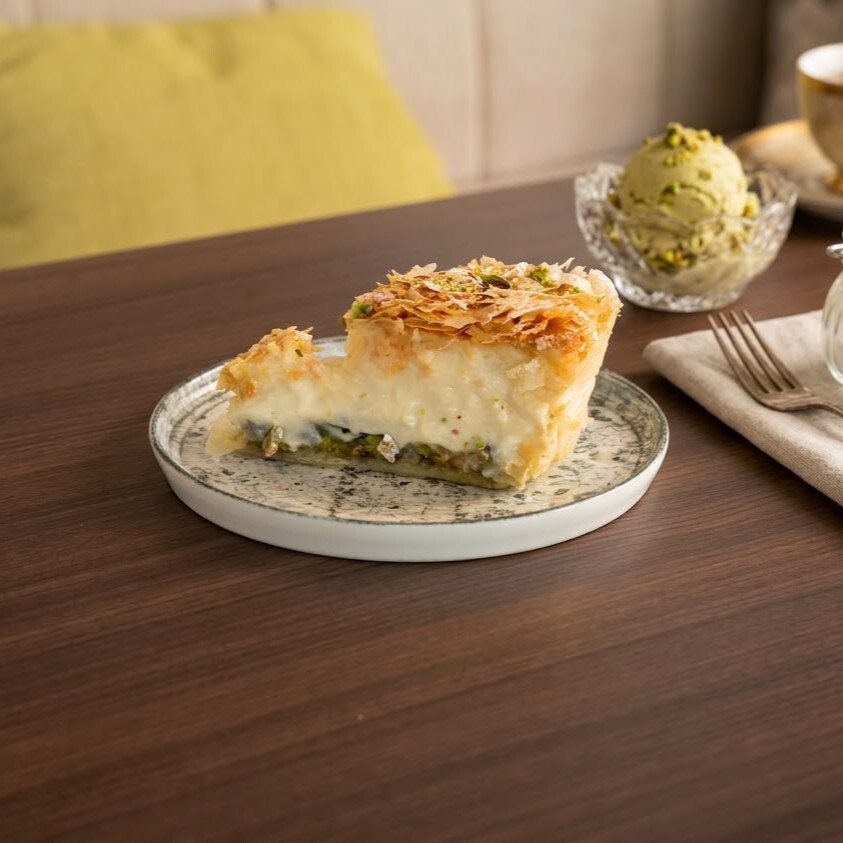 Baklavalı cheesecake