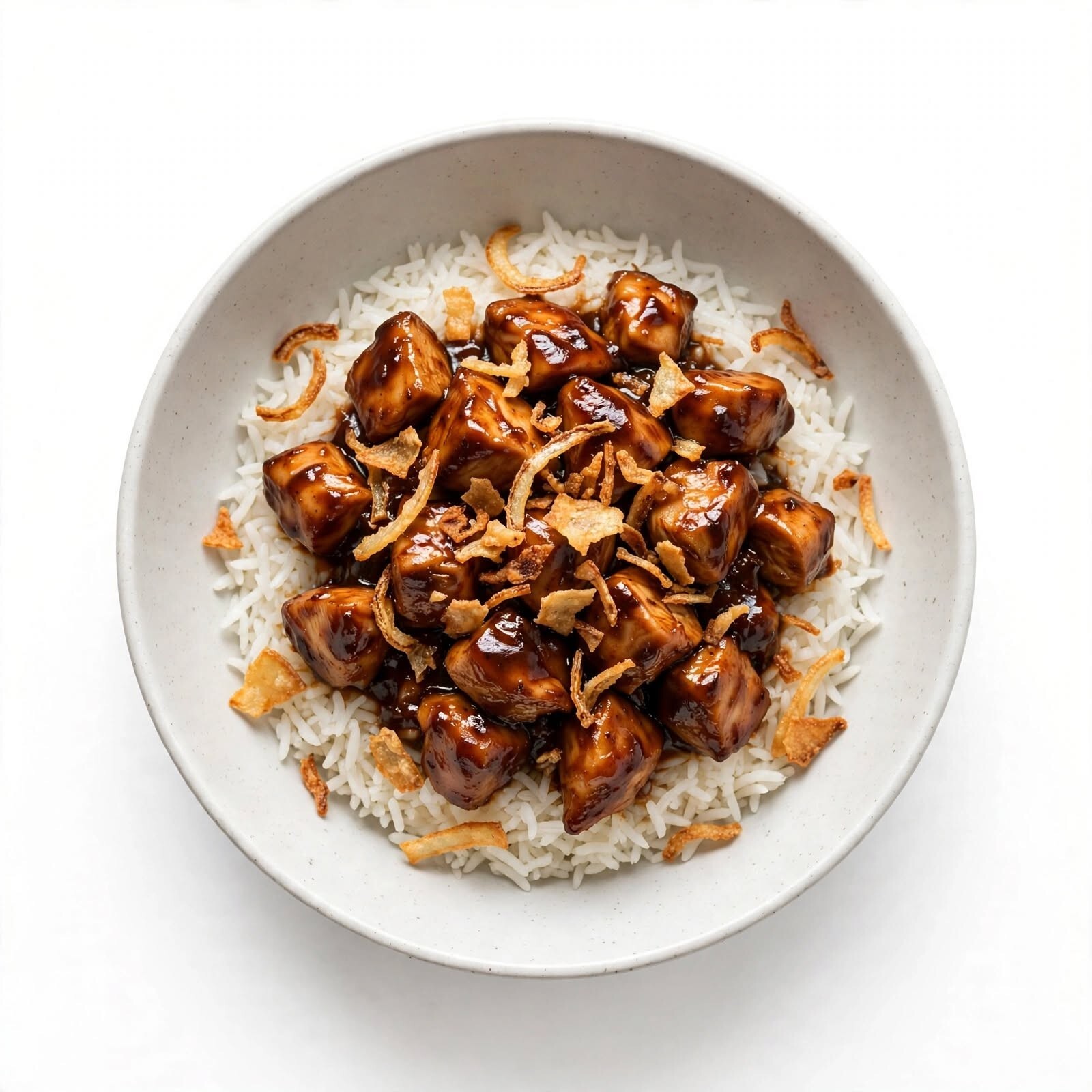 Mangal soslu Tavuk Pilav