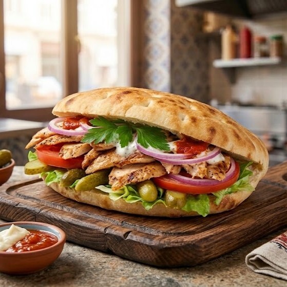 Tombik Ekmek Arası Tavuk Döner