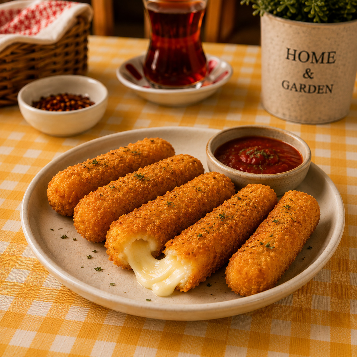 Mozzarella Stick (6 Adet)