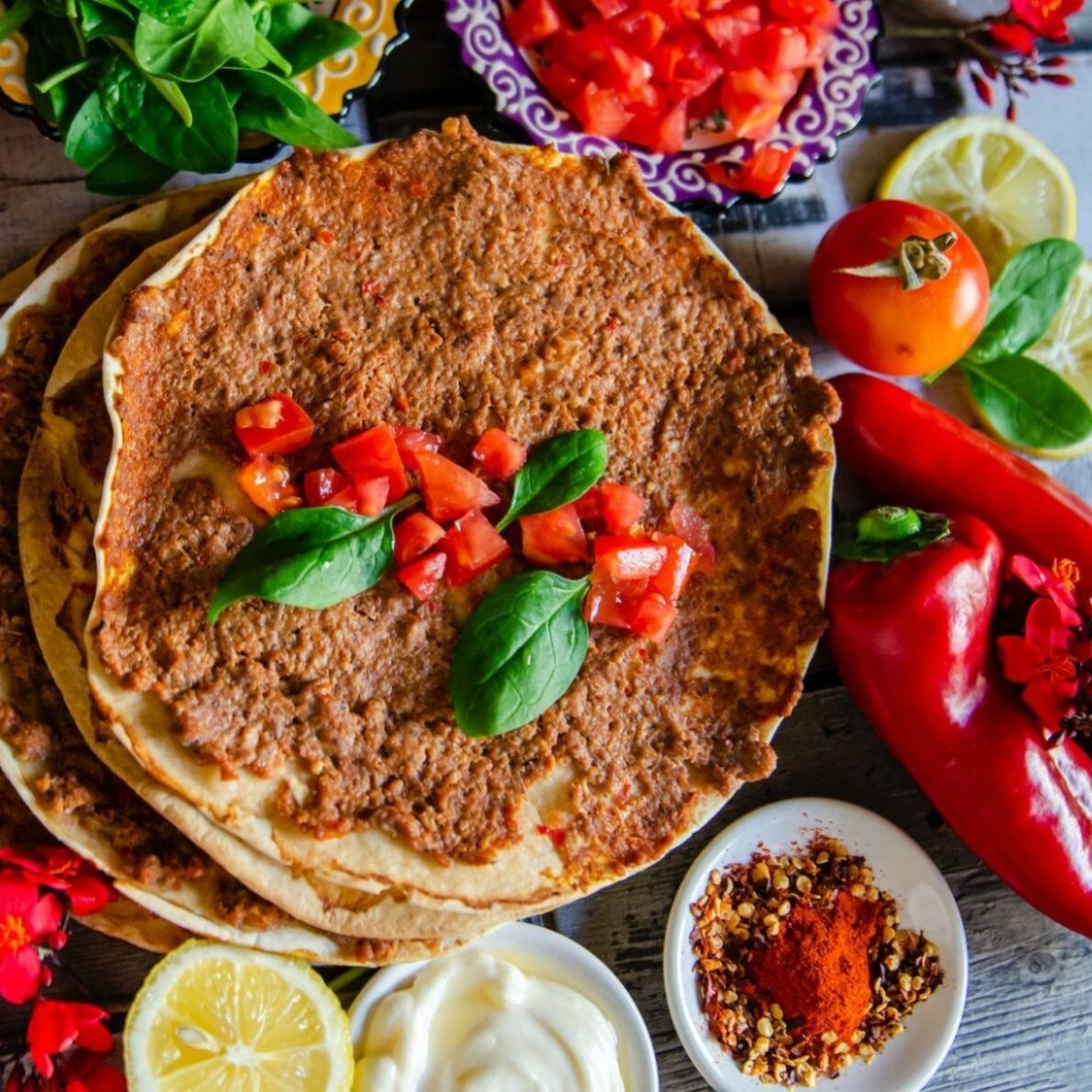 5 Adet Klasik Lahmacun