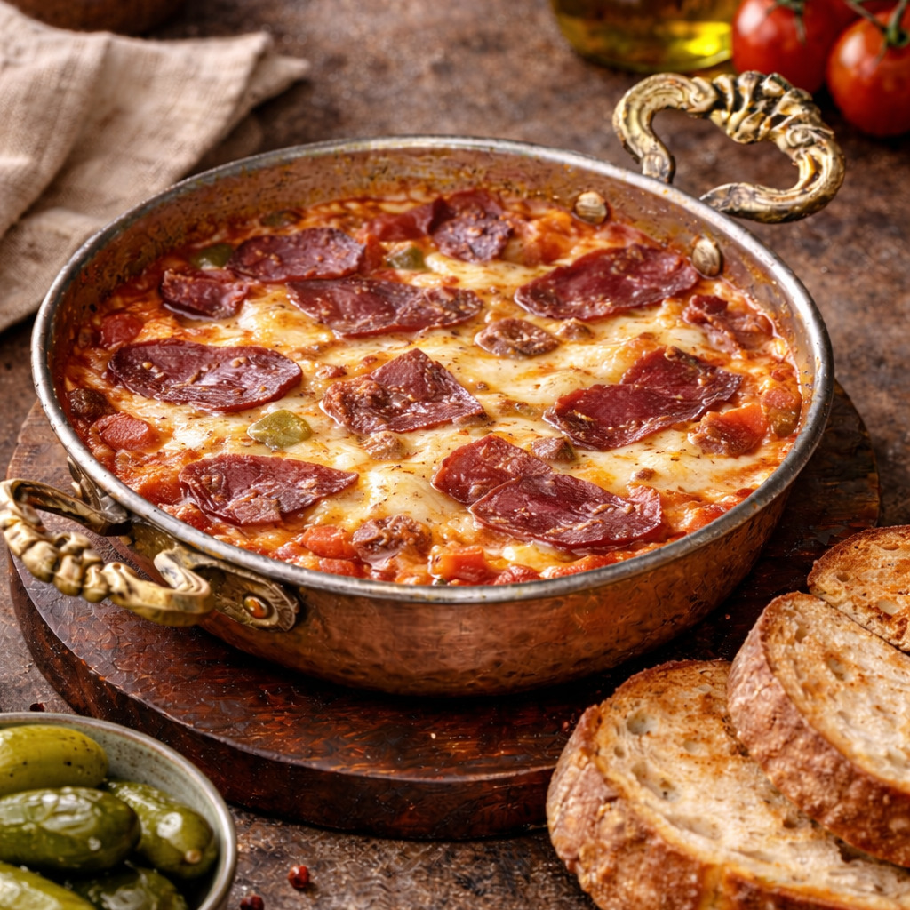 Pastırmalı Yumurta