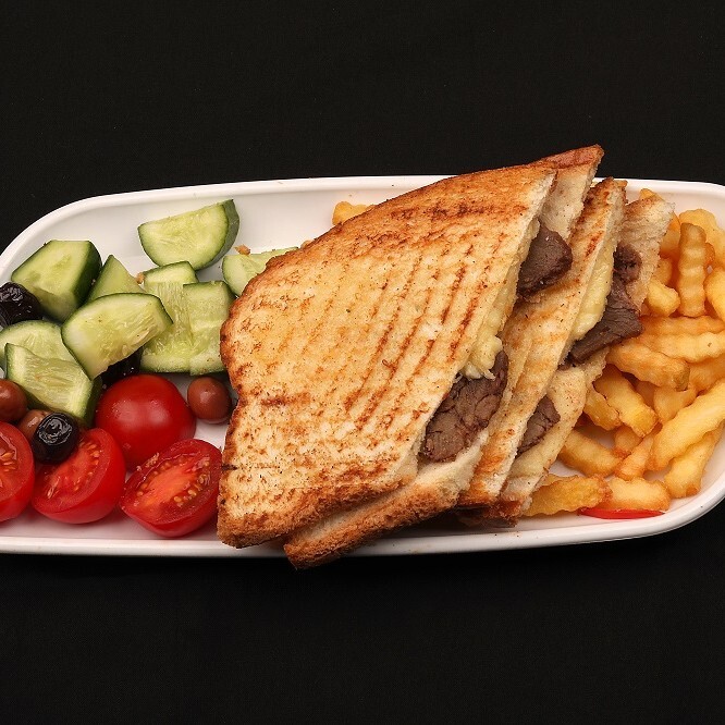 Kavurmalı Tost Menü