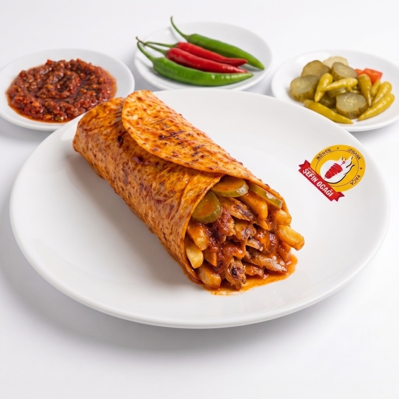 Hatay Soslu Tavuk Dürüm