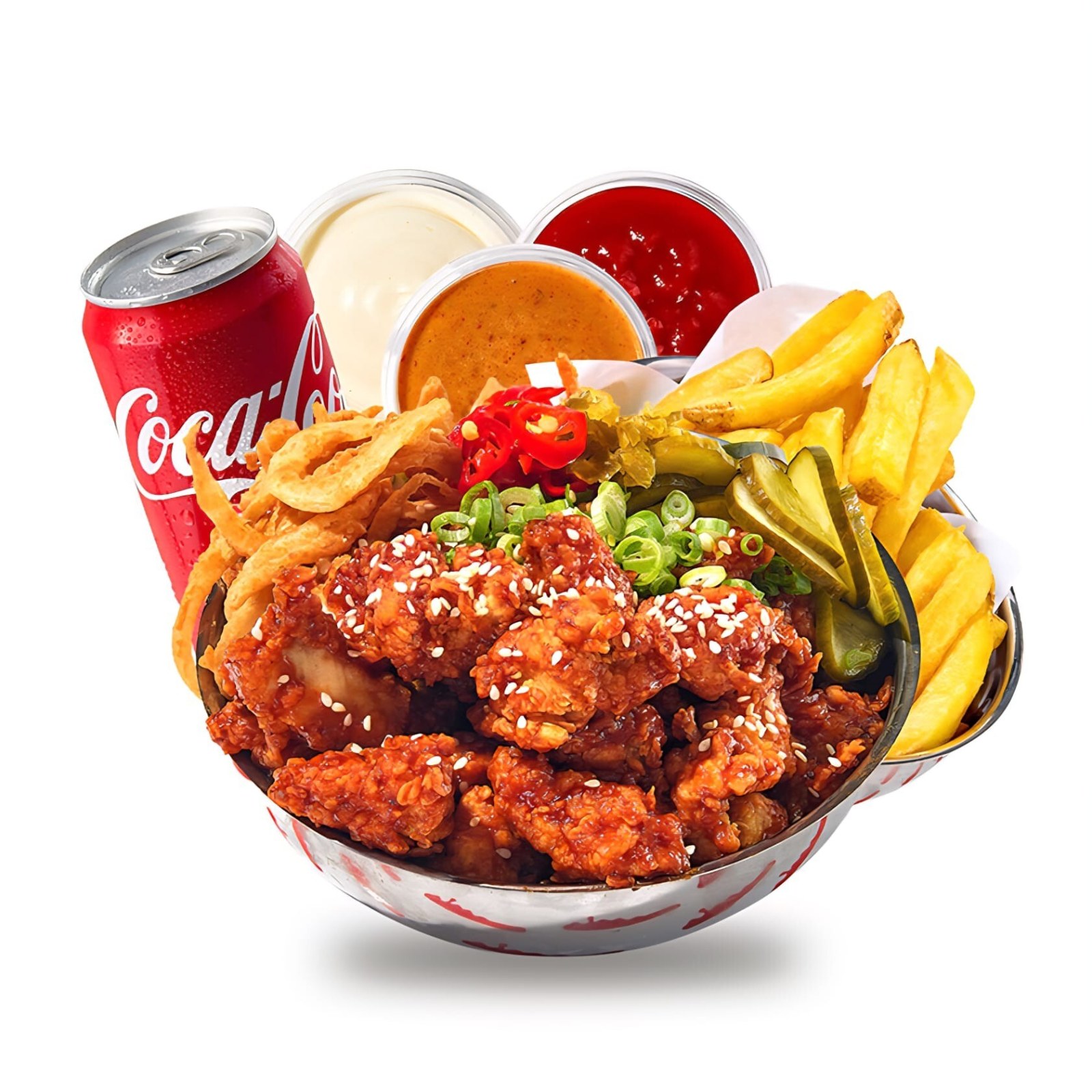 Bbq Ranch Pops Bento Menü