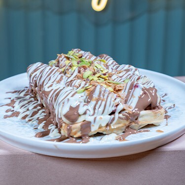 Brüksel Waffle Çikolatalı