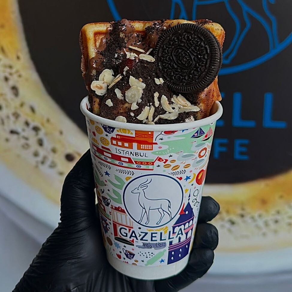 Oreolu Bardak Waffle