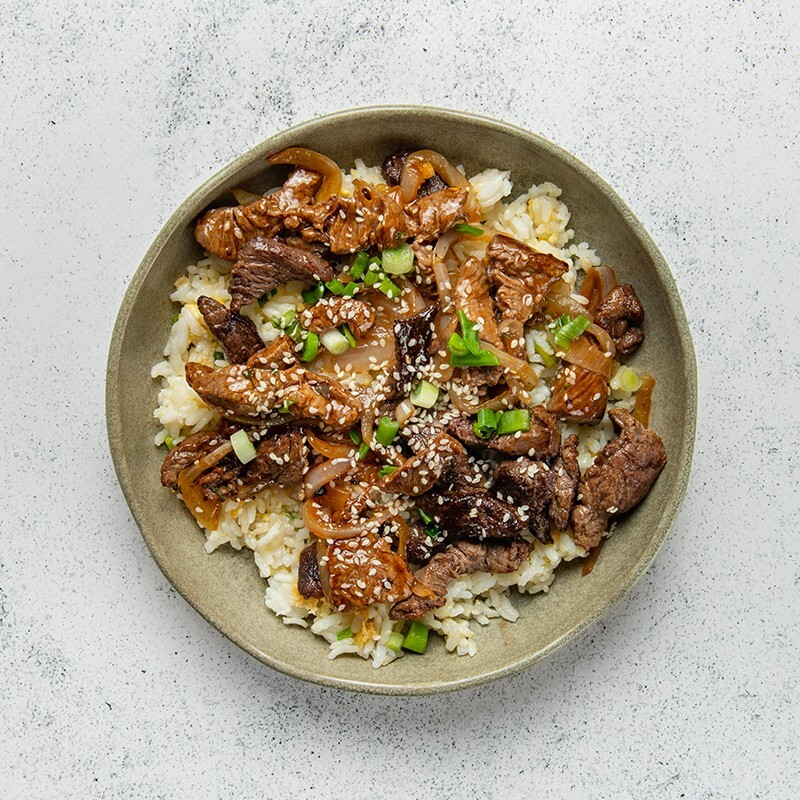 Spicy Korean Beef (971,12 KCal)