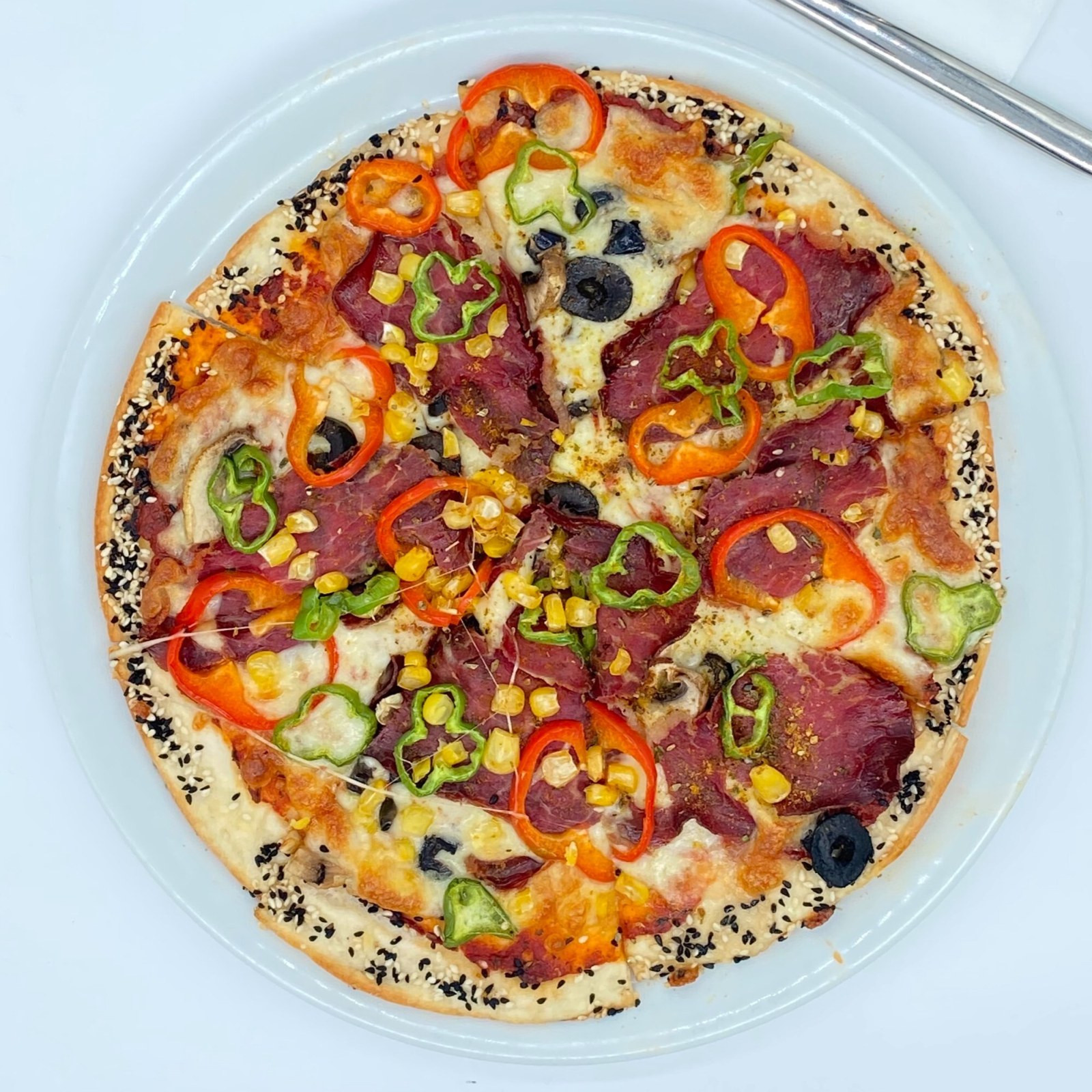 Pastırmalı Pizza