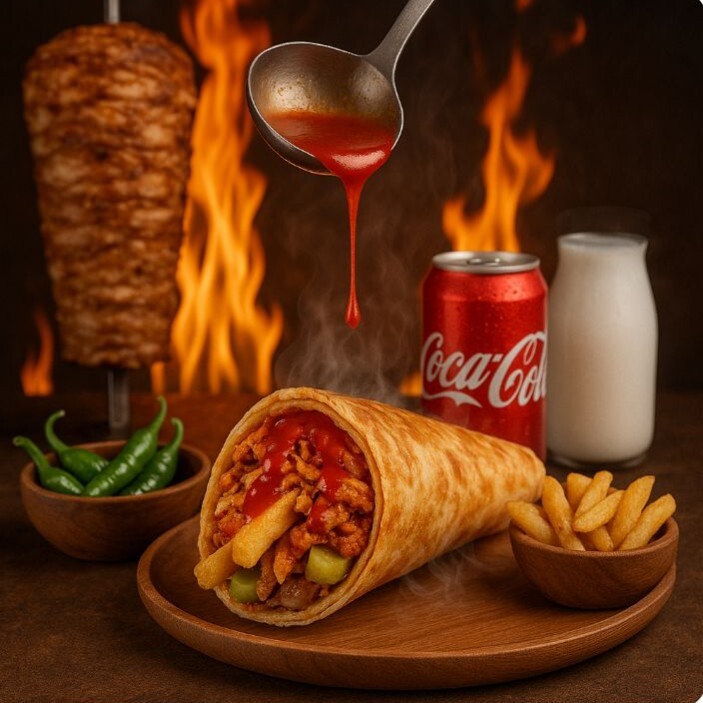 Hatay Usulü Dürüm (Medium) Menü